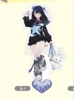 DMMスクラッチ グリッドマン 水着 B賞 宝多六花 BIGアクリルスタンド