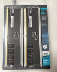 KLEVV DDR5-5600 32GB メモリー DIMM (16G×2)