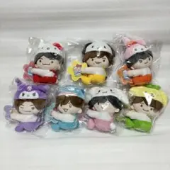 なにわ男子 クリップマスコット サンリオ コラボ ぬいぐるみ 7体セット 未開封