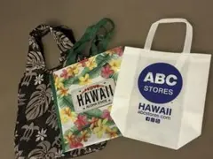 ハワイ エコバッグ 3点セット ABC STORES