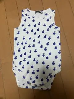 BOBO CHOSES 青い果物プリントロンパース 18-24ヶ月
