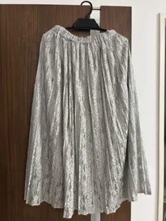 le.coeur blanc グレー ロングスカート サイズ36