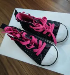 バンズVANS　女の子用ハイカットスニーカー　15cm 美品