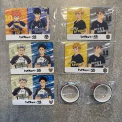 ハイキュー!! カード 5枚セットとテープ2個