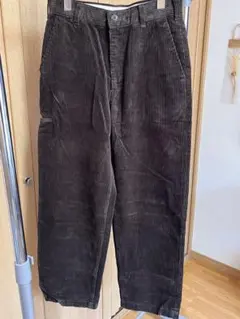 ユニクロ コーデュロイ ワイドパンツ