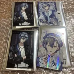 にじさんじ　【ぎゃうるふ】ランダムチェキ風カード　小柳ロウ まとめ売り