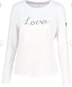 FILA 長袖Tシャツ ホワイト Loveロゴのサムネイル