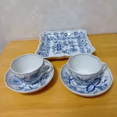 MEISSEN ブルーオニオン スクエアプレート - メルカリ
