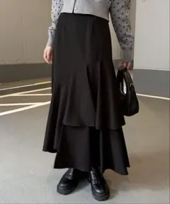 【archives】アシメラッフルティアードスカート