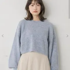 RETRO GIRL シャギーMIXニット PO