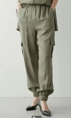 【GALLARDA GALANTE】カーゴパンツ カーキ色