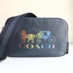 新品同様✨COACH ジェス ショルダーバッグ レザー ホースアンドキャリッジ