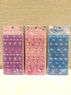 【新品未開封】サンリオ タイルシール 3枚セット ハローキティ