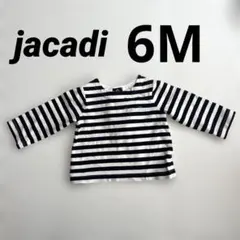 【美品】jacadi ボーダー ロンT