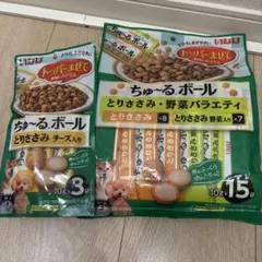 いなば ちゅ〜るボール 犬用おやつ 10g×18袋のサムネイル