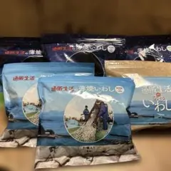 通販生活 薄焼きいわしせんべい 6袋のサムネイル