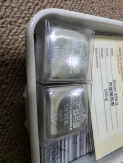 新品未使用] 井島貴金属製錬(株) silver 純銀 100q - メルカリ