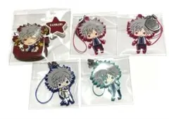 うたプリ 黒崎蘭丸 ラバーストラップ＆ピンバッジセット