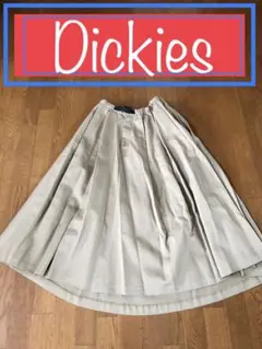 値下げ！美品▪️ディッキーズロングフレア▪️定価2万▪️ベージュ▪️ウエストゴム