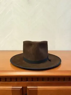 #ステットソン#ボルサリーノ#ファットハッター#中折れ帽子　ラビットベロアハット