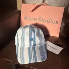 Acne Studios ストライプキャップ　レアのサムネイル