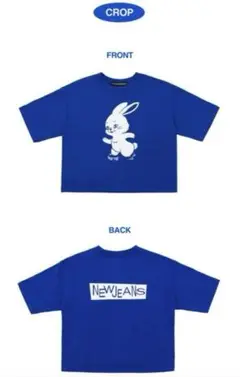 NewJeans ニュージーンズTOKKI TEE（CROP）