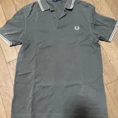 【美品】FRED PERRYポロシャツ（M・グリーン）