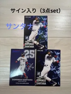 プロ野球チップスカード第1弾【ヤクルト・サンタナ】