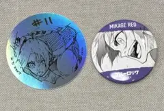 ブルーロック 伊勢丹 ステッカー 缶バッジ 玲王