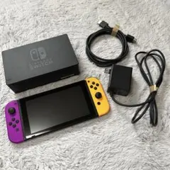 Nintendo Switch 本体 パープル/オレンジ 充電スタンド - メルカリ