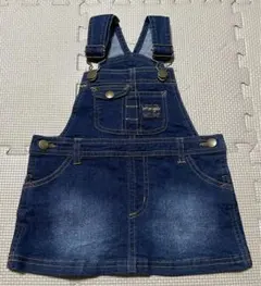 Wrangler ダークブルー オーバーオール(スカート)