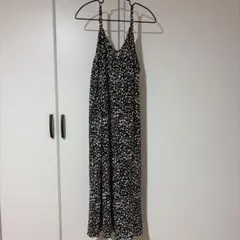 しまむら キャミソールロングワンピース