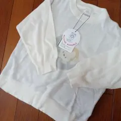 新品 cottoli トレーナー トップス ニット くま 90