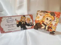 ☆煉獄杏寿郎☆招待状風チケット＆with me期コースター