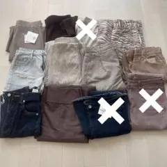 12点まとめ売り　ボトムス　スカート　パンツ　デニム　ショートパンツ　新品未使用