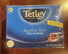 【Tetley】テトリーブラックティー(ティーバッグ)80袋 Black Tea