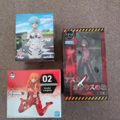 エヴァンゲリオン レイのレーシング、アスカ・ラングレー フィギュアセット
