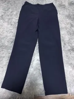 GU 221-297201(81-01)ストレッチテーパードパンツ ネイビー