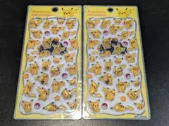ポケモン プチドロップステッカー ピカチュウ 2枚セット