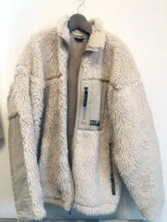 ボアブルゾン　ファーストダウン　アイボリー