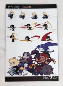 TYPE-MOON　Fate　インフォメーションカード　ポストカード　No.42