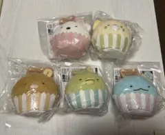 すみっコぐらし カップケーキ型ぬいぐるみ 5個セット