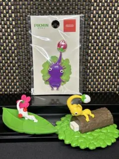 はたらくピクミンコレクション PIKMIN Nintendo 黄ピクミン　白　紫