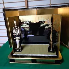 螺鈿鏡台 伝統的な木製ドレッサー・鏡台 - メルカリ