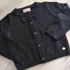 kate spade ブラックカーディガン