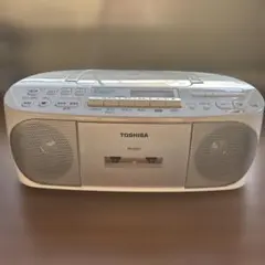 HI85美品✨　TOSHIBA TY-CDS7 CDラジオカセットデッキ Amazon.co.jp: 東芝 CDラジカセ TY-CDS7 (S) シルバー : 家電