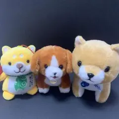 犬 ぬいぐるみ 3点セット