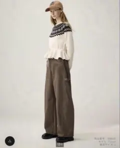 バレルレッグペインターパンツ by rokh XSサイズ