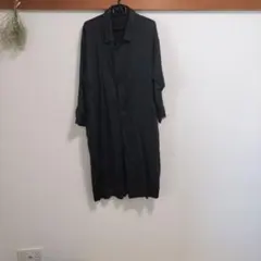 【relume】ブラック 薄手ロングアウター