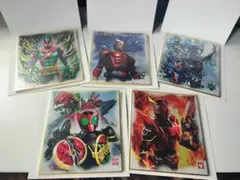 仮面ライダー 色紙ART　GP4　5枚セット